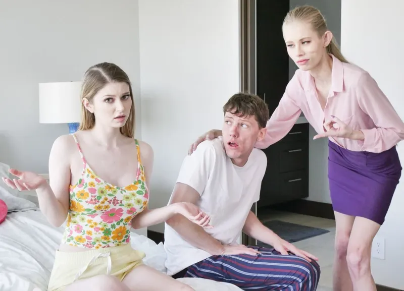 Má kế bắt con gái riêng của Ông chồng xxx với cậu con trai